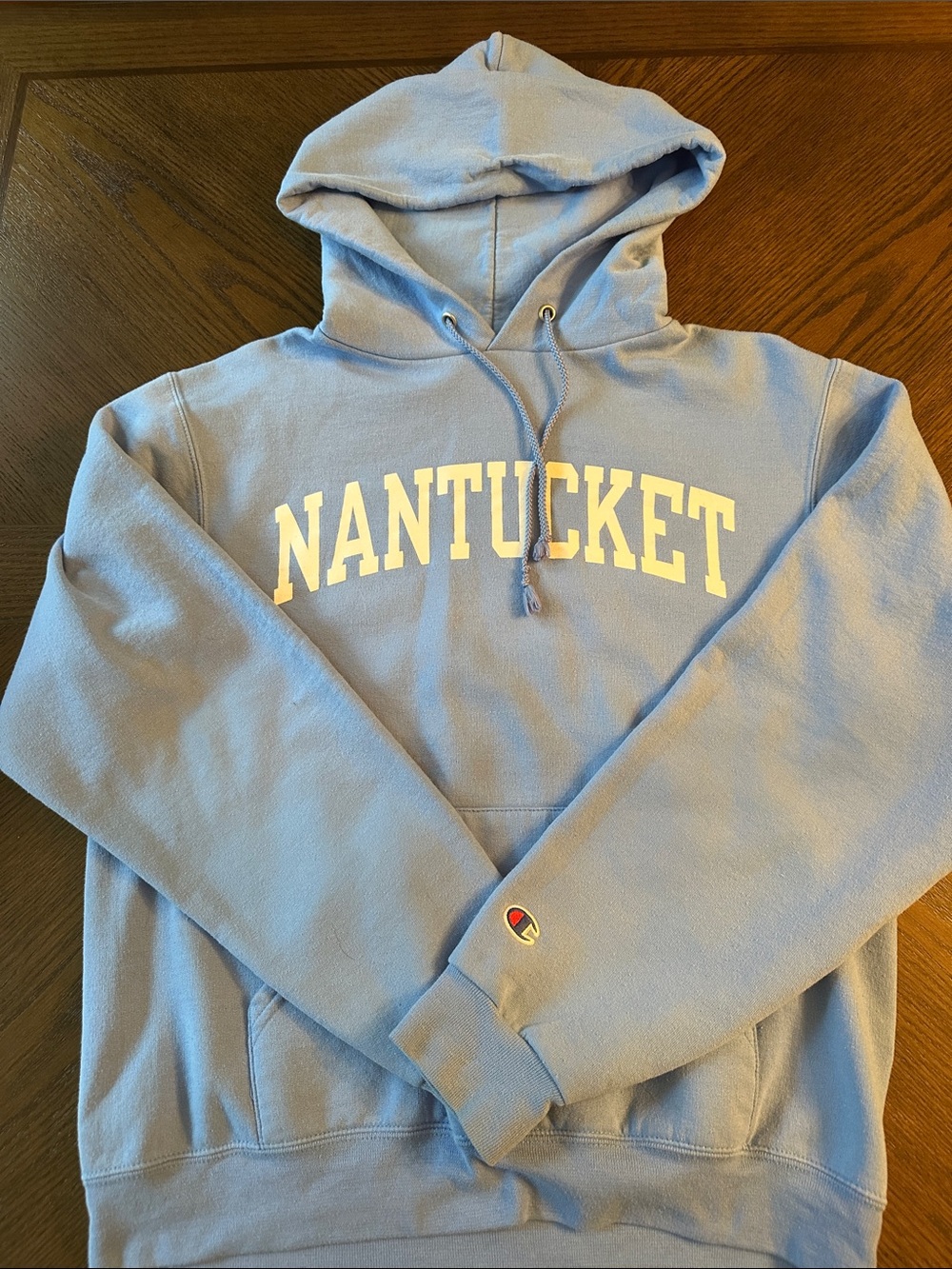 Champion Light Blue Nantucket Pullover Hoodie